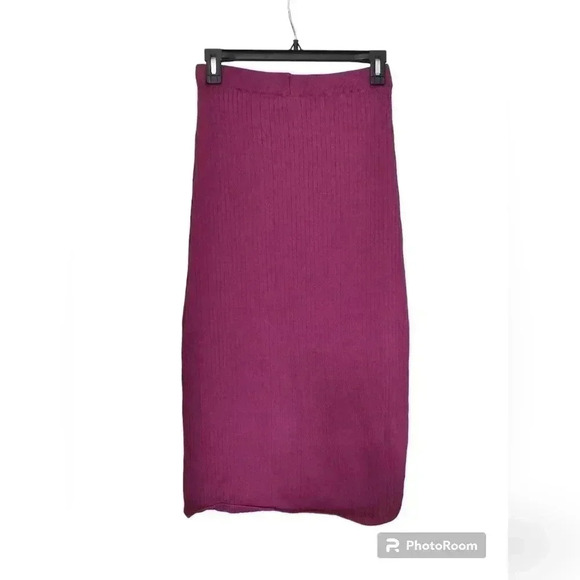 Free People Skyline Midi Skirt SZ m SOLD OUT COLOR!! - Picture 3 of 5